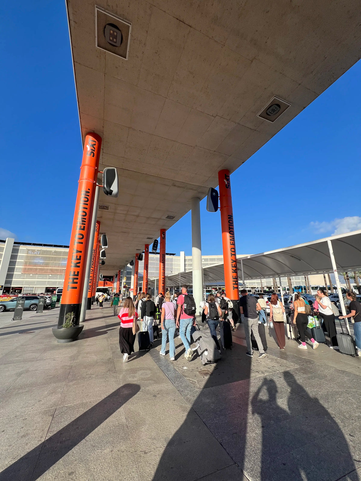 Ankunft am Flughafen Palma de Mallorca — Start jeder Malle-Tour
